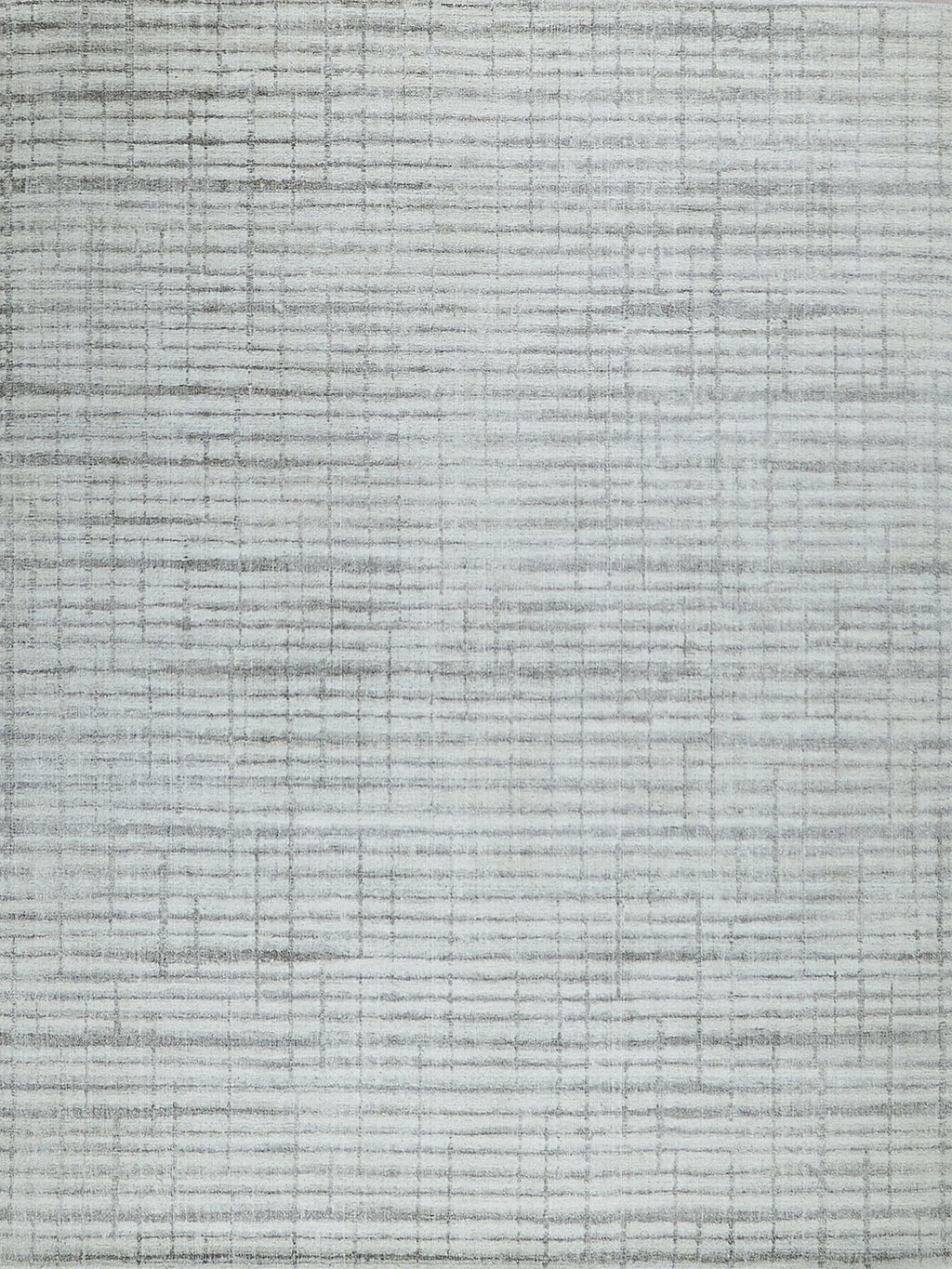 Allure Ivory/Silver Wool/Bamboo Silk handloomed Area Rug