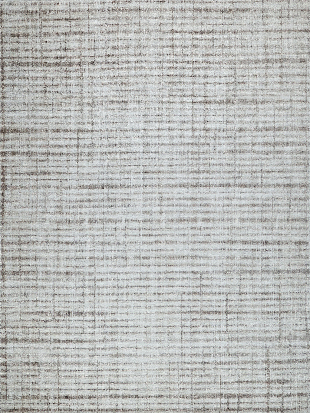 Allure Beige/Brown Wool/Bamboo Silk handloomed Area Rug